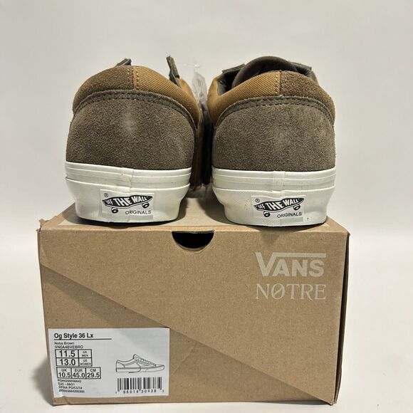 Notre x Vans Vault OG Old Skool 36 LX “Expresso Brown” 2024 - Picture 4 of 6